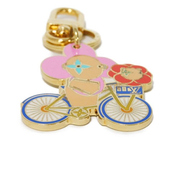 LOUIS VUITTON Black Monogram Keyring - Picture 4 of 11